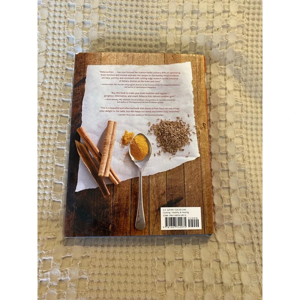 The Healthy Mind Cookbook Enhance Brain, Mood Memory Rebecca‎ Katz Recipe Photos